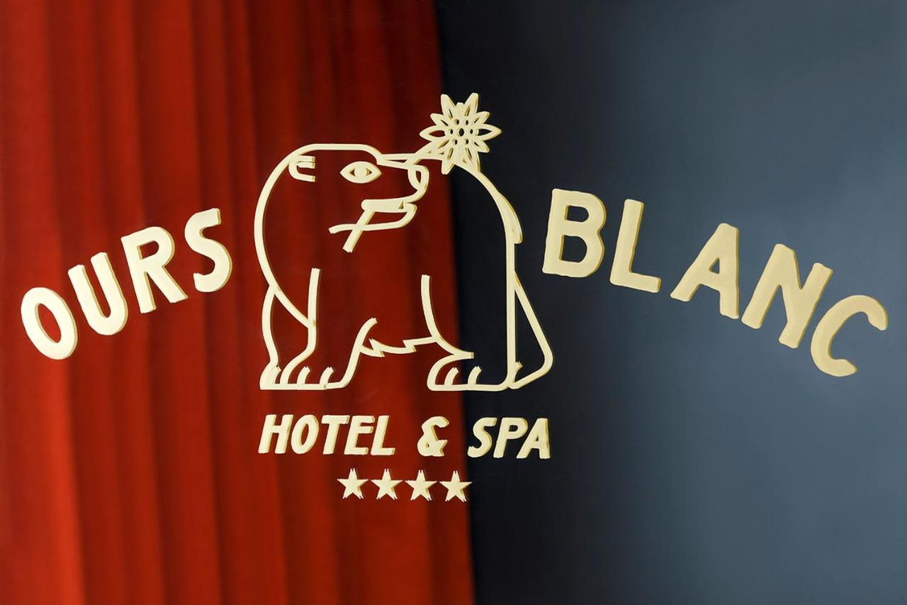 Ours Blanc Hotel & Spa Saint-Martin-de-Belleville Ruang foto