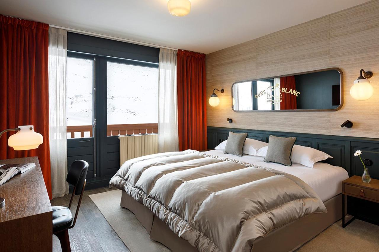 Ours Blanc Hotel & Spa Saint-Martin-de-Belleville Bagian luar foto